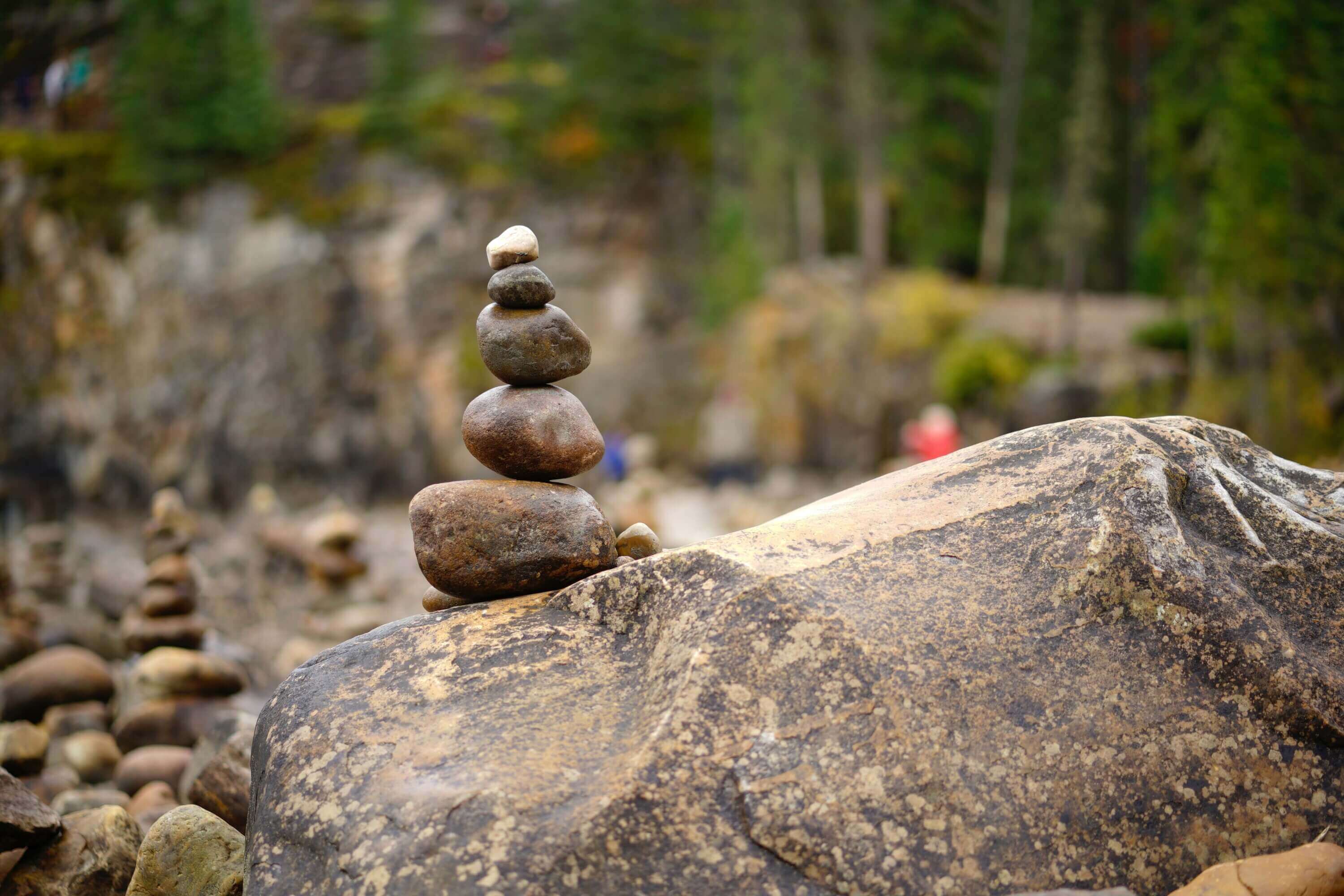 Bild av stenar (Studieresa)